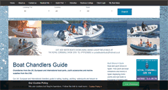 Desktop Screenshot of boatchandlersguide.com