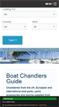 Mobile Screenshot of boatchandlersguide.com